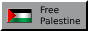 a grey button with the palestine flag and the words 'free palestine' next to it