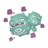 a sprite of Weezing