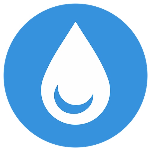 the water type logo